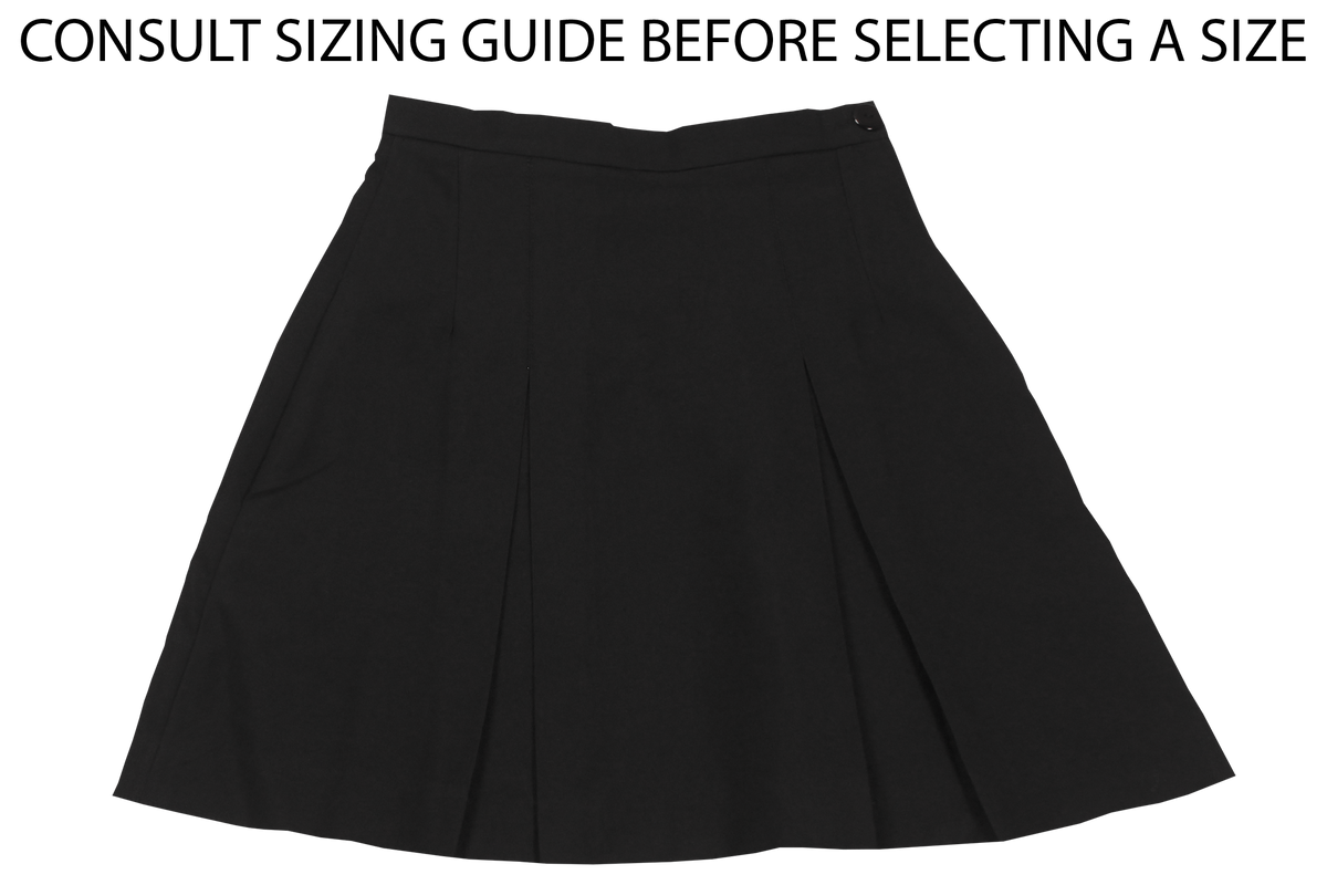 Black pleated deals school skirt