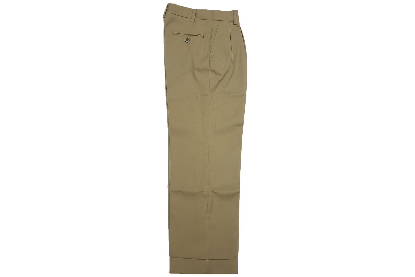 Beltloop Trouser Khaki Emb - Canaan College