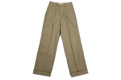 Beltloop Trouser Khaki Emb - Canaan College