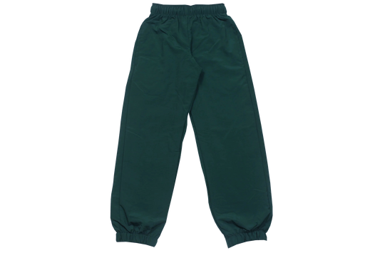 Tracksuit Pants Plain Taslon - Bottle Green