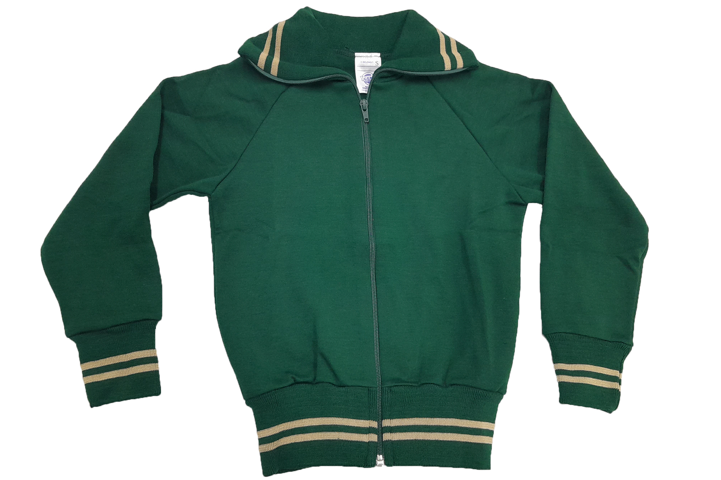 Woolen Tracksuit Set - Bottle Green/Beige (PDR)