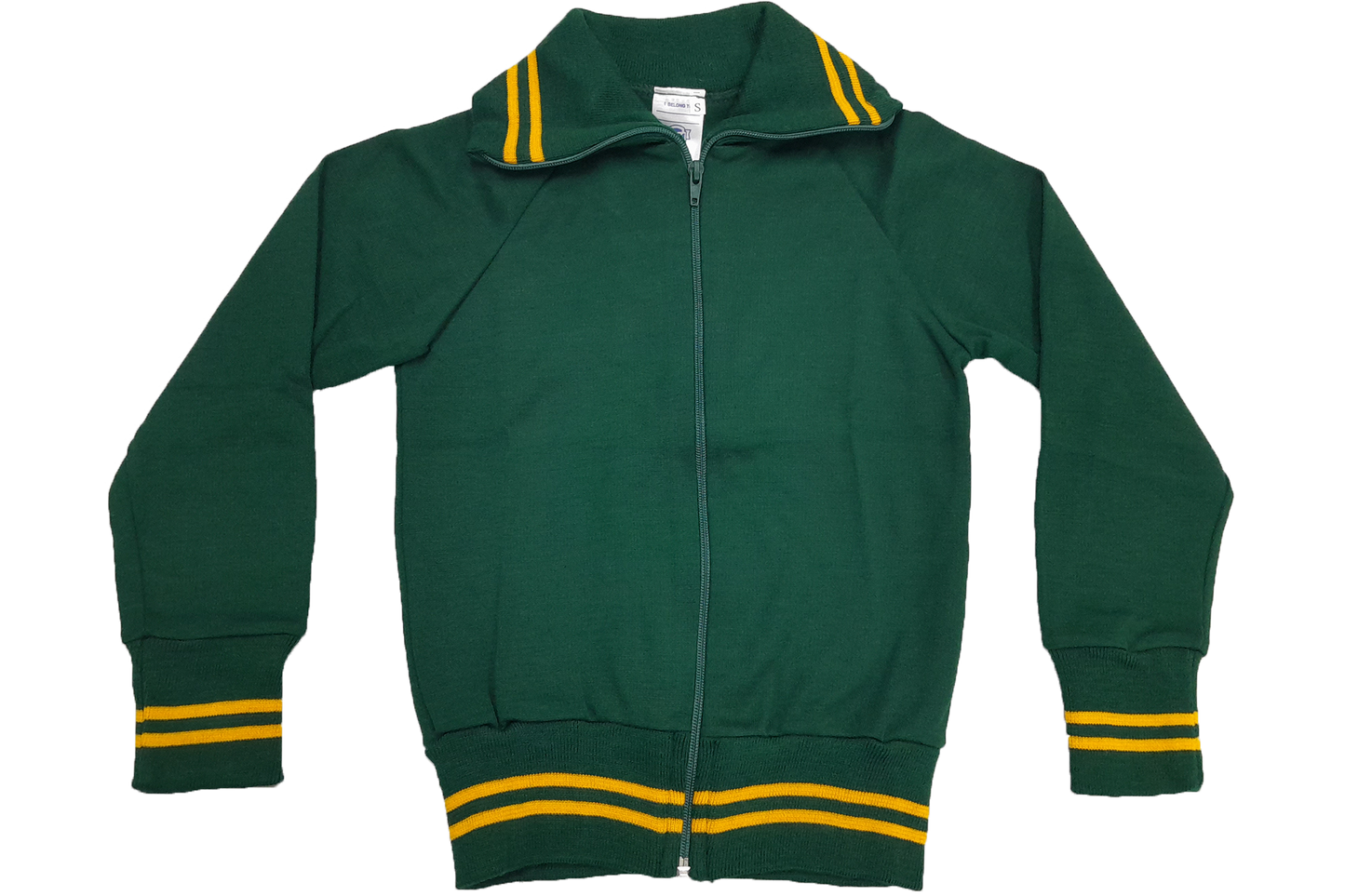 Woolen Tracksuit Set - Bottle Green/Gold (PDR)