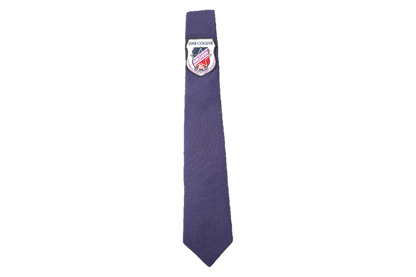 Embroidered Tie - Purple -  Star College Girls High