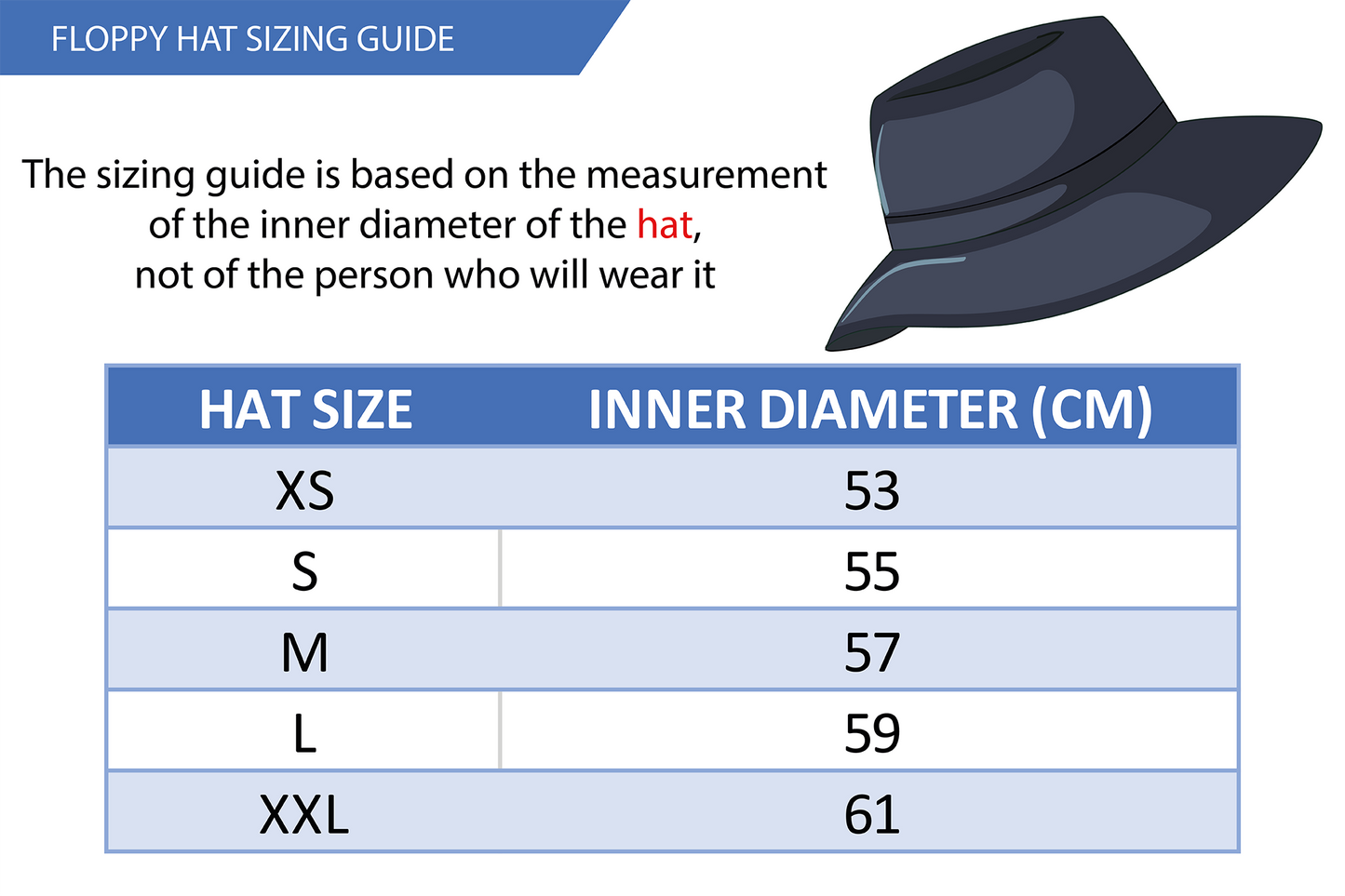 Floppy Hat Emb - DCC