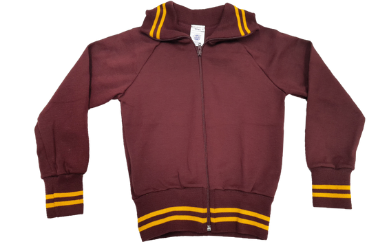 Woolen Tracksuit Set - Maroon/Gold (PDR)