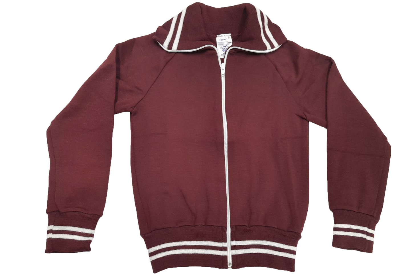 Woolen Tracksuit Set - Maroon/White (PDR)