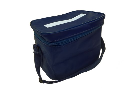 Navy Lunch Bag