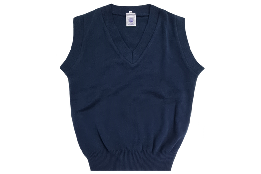 Sleeveless Pullover - Navy