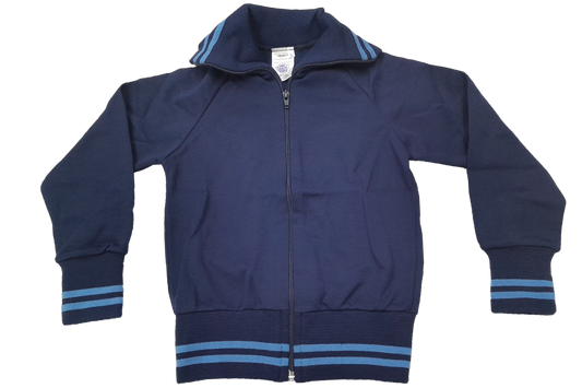 Woolen Tracksuit Set - Navy/Sky Blue (PDR)