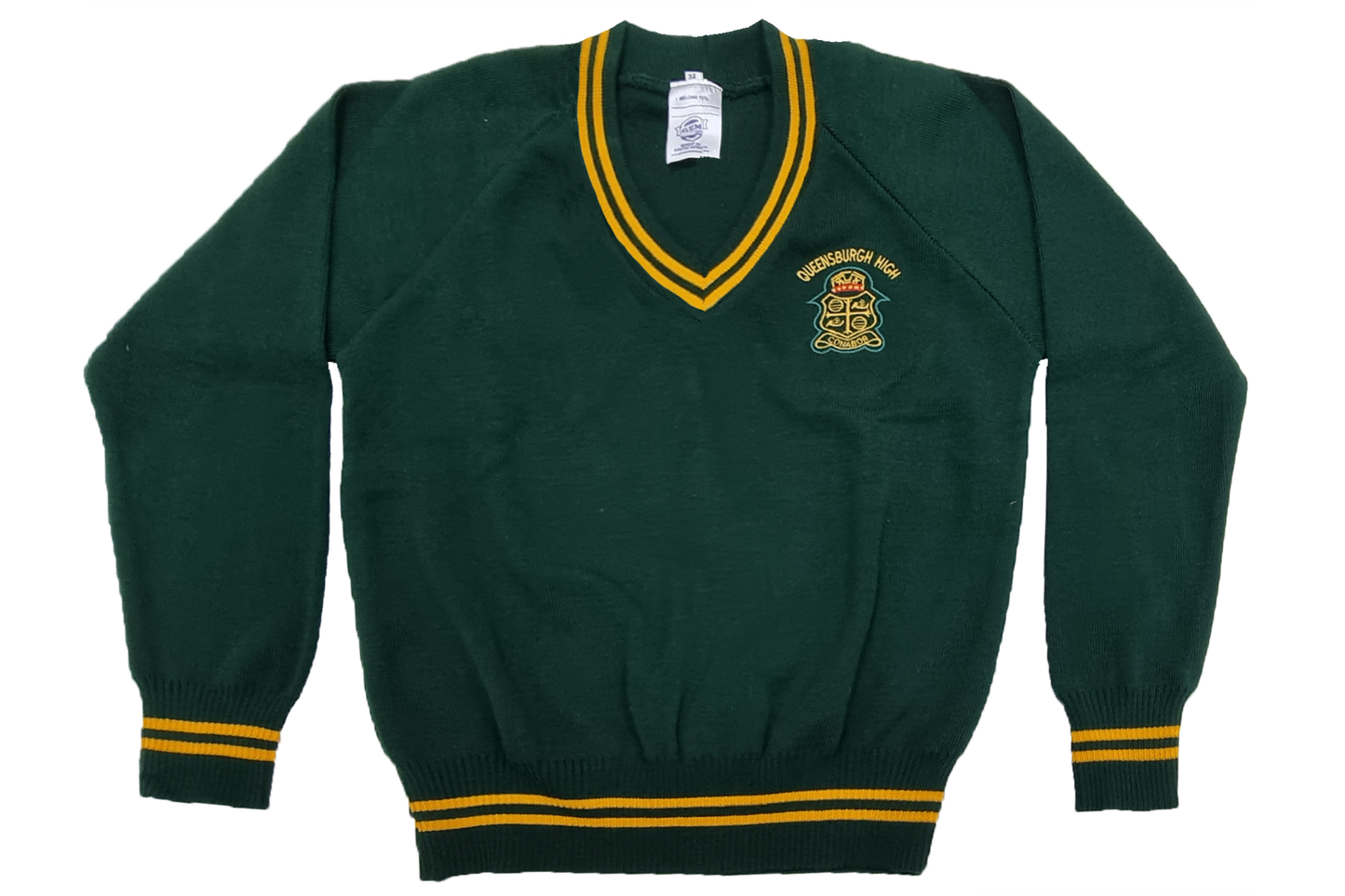 Longsleeve Striped Emb Jersey - Queensburgh High School