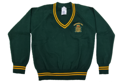 Longsleeve Striped Emb Jersey - Queensburgh High School