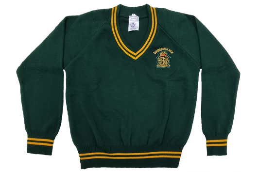 Longsleeve Striped Emb Jersey - Queensburgh High School