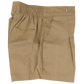 School Shorts Khaki Emb - Canaan College