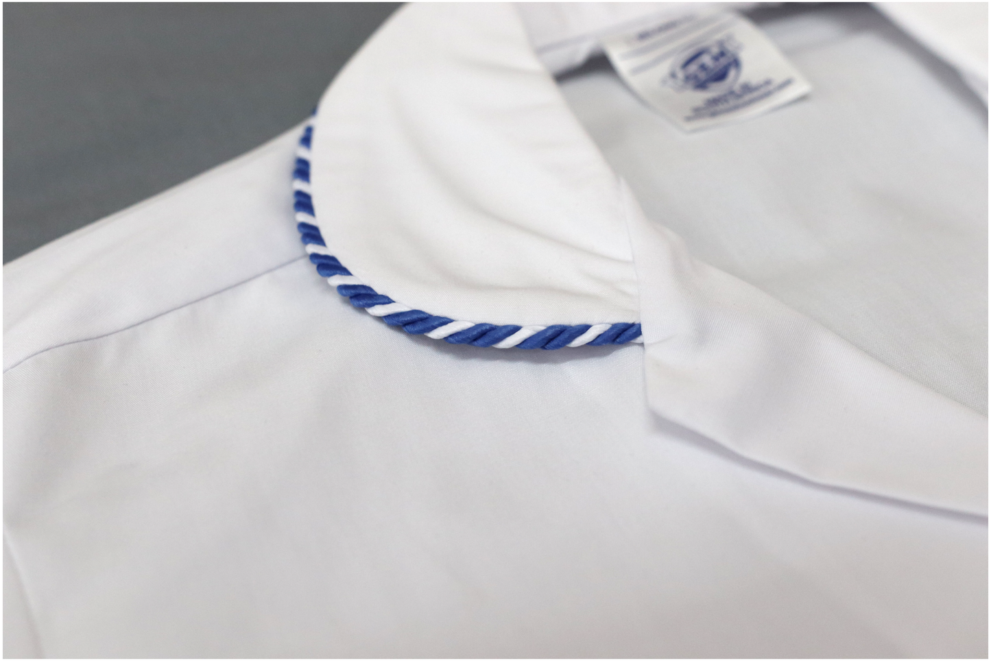 Shortsleeve Braided EMB Blouse - Umkhumbane Secondary/Chesterville