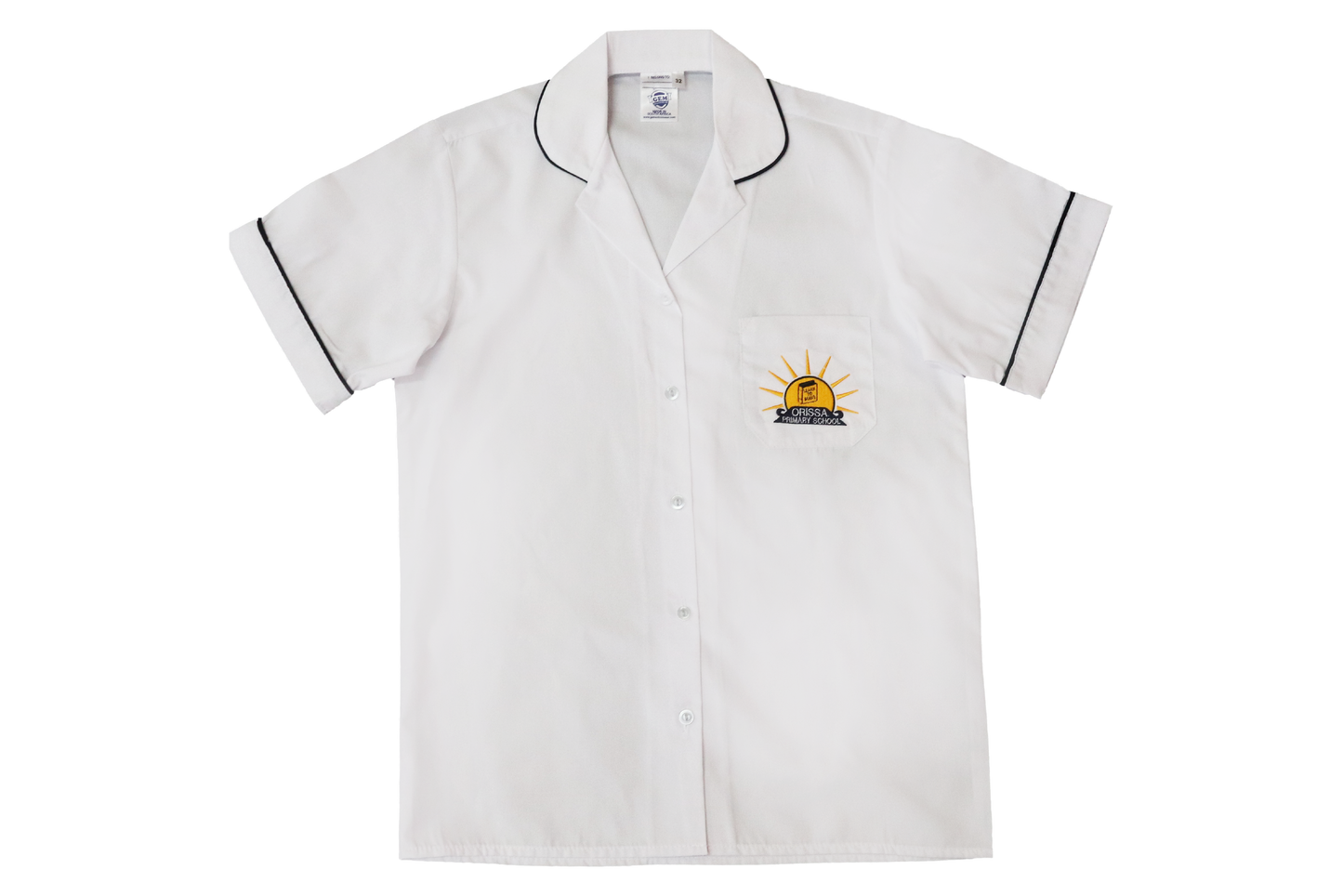 Short-sleeve Blouse Emb - Orissa Primary