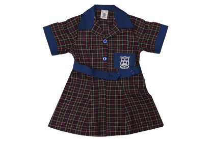 Tartan Dress EMB - Corovoca Primary