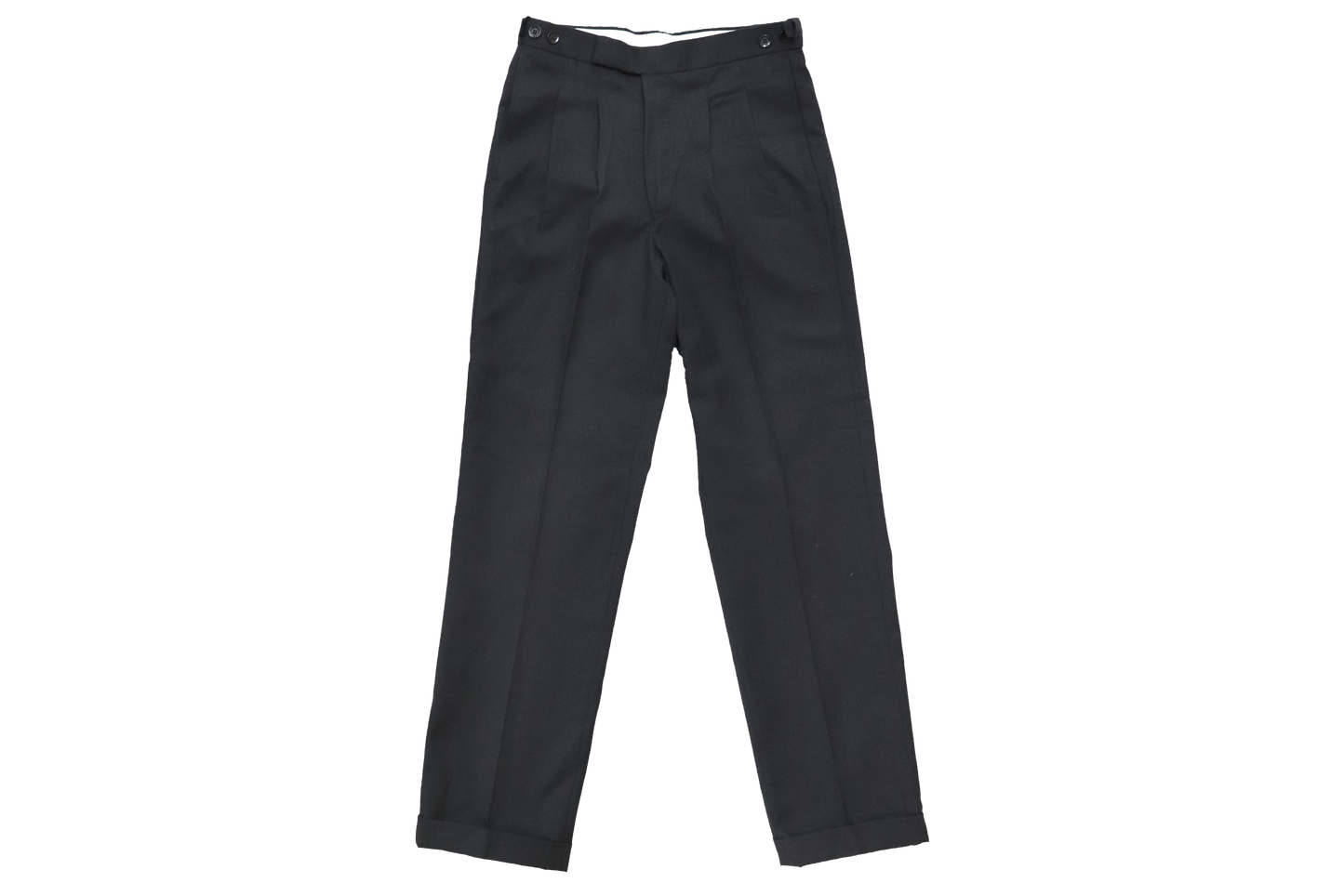 Extension Waistband Trouser Emb Grosvenor  Charcoal