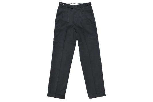 Extension Waistband Trouser Emb Grosvenor  Charcoal