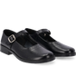 Toughees Pearl Barover School Shoes - Black