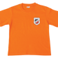 T-Shirt Plain - Orange Printed - Star College Gr RR-B