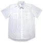 White Pilot style shirt