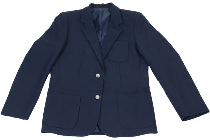 Ladies Plain Blazer - Navy