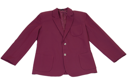 Gents Plain Blazer - Maroon