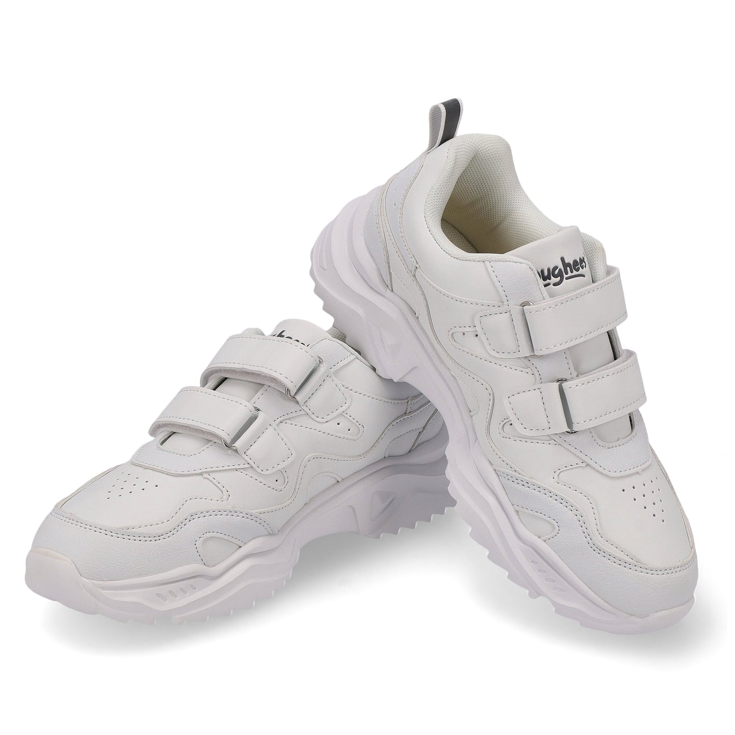 Toughees Thato Velcro Takkie - White