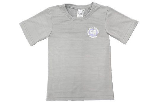 Al-Falaah Girls Sports T-Shirt - Grey (GR 1 to 12)