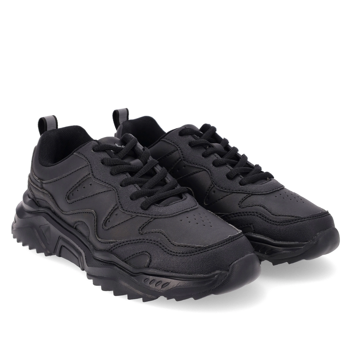 Toughees Thato Laceup Takkie - Black – Gem Schoolwear