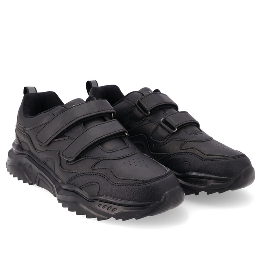 Toughees Thato Velcro Takkie - Black