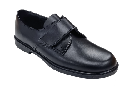 Smart Step Boys Velcro School Shoes - Black