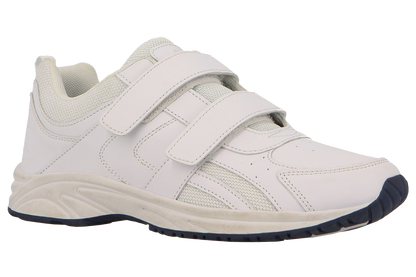 Hush Puppies Deuce Velcro Takkies - White