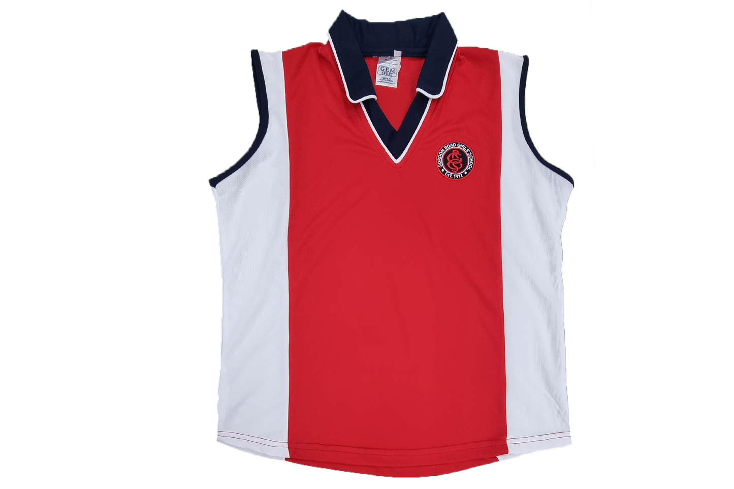 Golf Shirt Sleeveless M/M EMB - Gordon Road Hockey/Netball TEAM Only