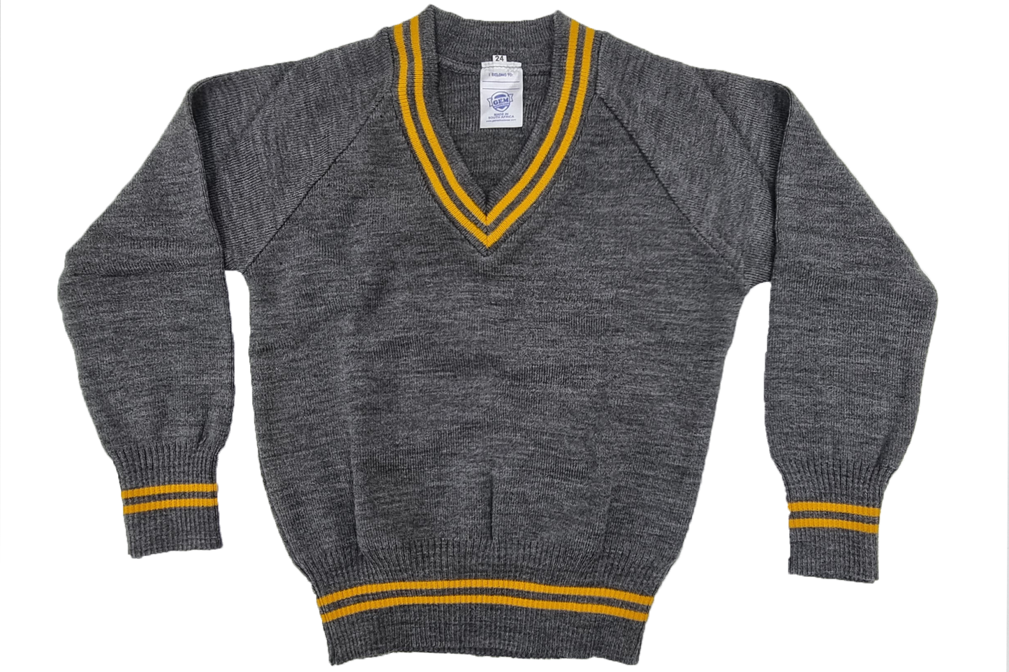 Longsleeve Striped Jersey - Grey/Gold