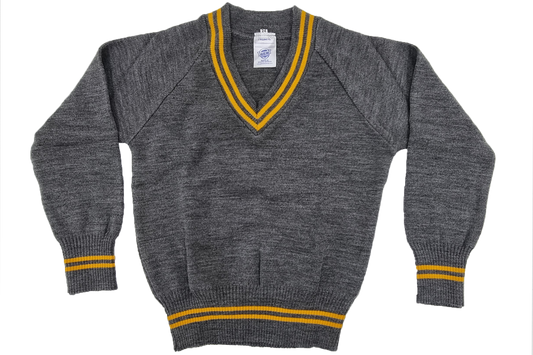 Longsleeve Striped Jersey - Grey/Gold