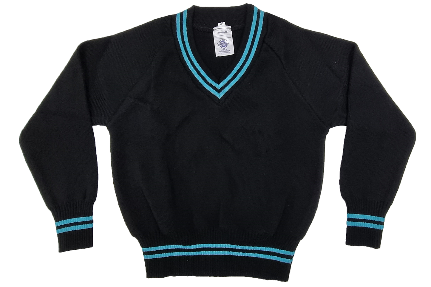 Longsleeve Striped Jersey - Kingsburgh Black/Turquoise