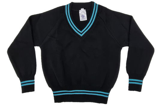 Longsleeve Striped Jersey - Kingsburgh Black/Turquoise