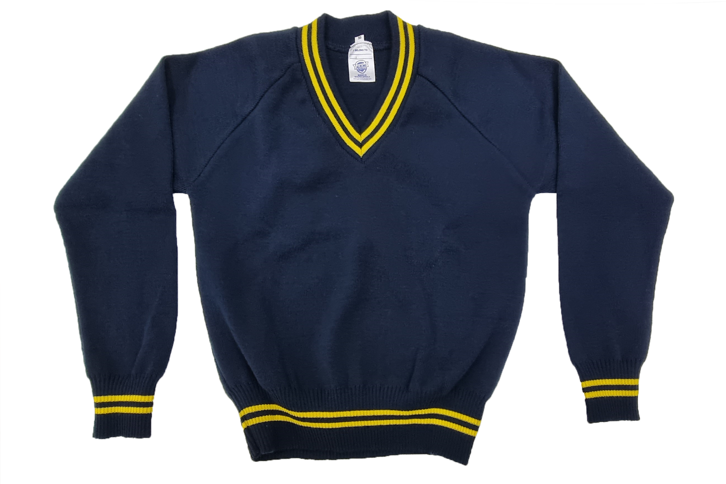 Longsleeve Striped Jersey - Navy/Yellow