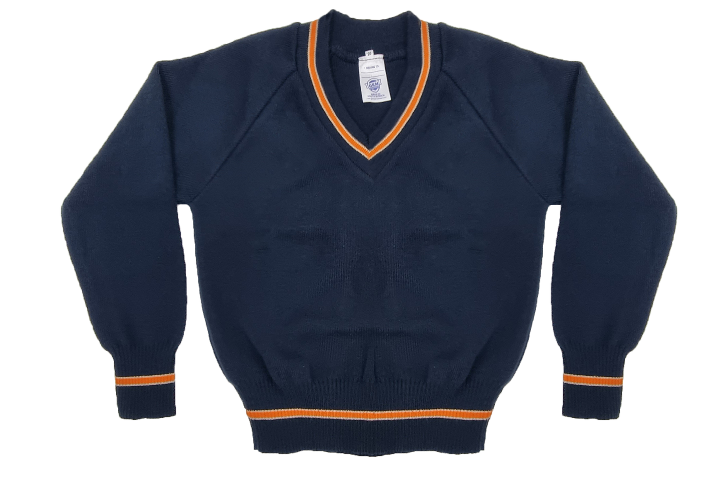 Longsleeve Striped Jersey - Mayville Navy/Orange