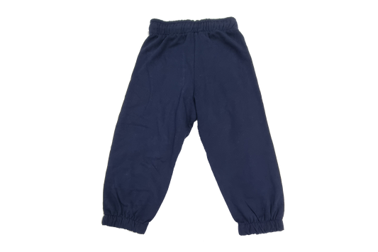 Plain Navy Toddlers Fleece Pants