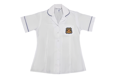 Shortsleeve Roundneck Blouse Emb - Pinetown Girls High