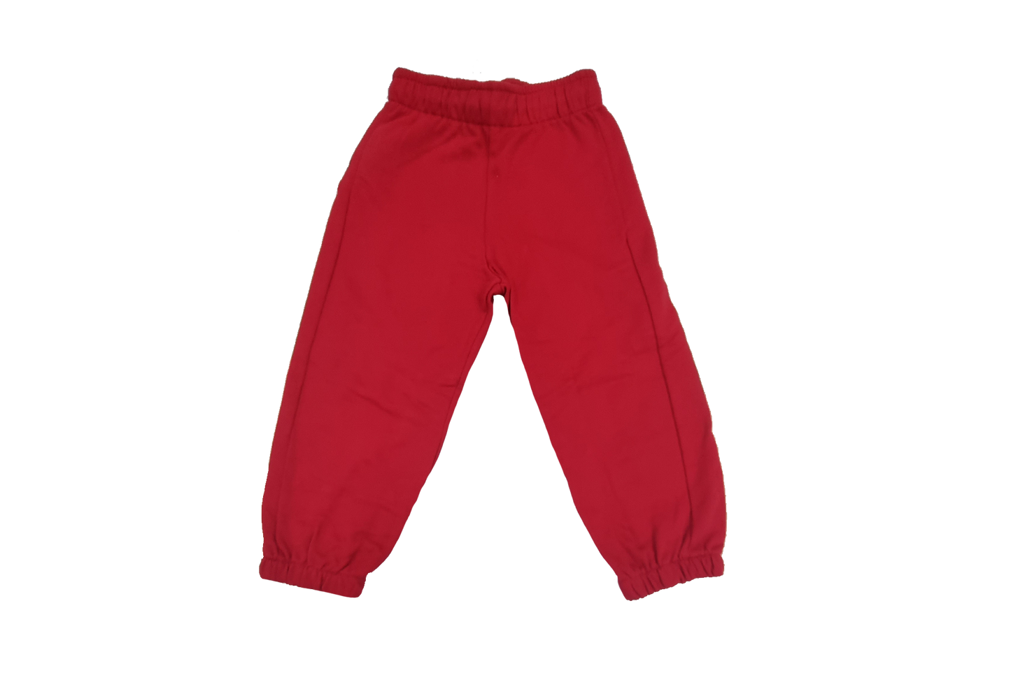 Plain Red Toddlers Fleece Pants