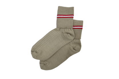 Boys / Girls Anklet Spun Socks - Redwood