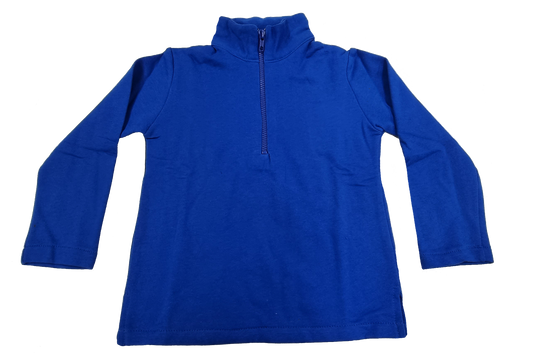 Plain Royal Toddlers Fleece Jacket