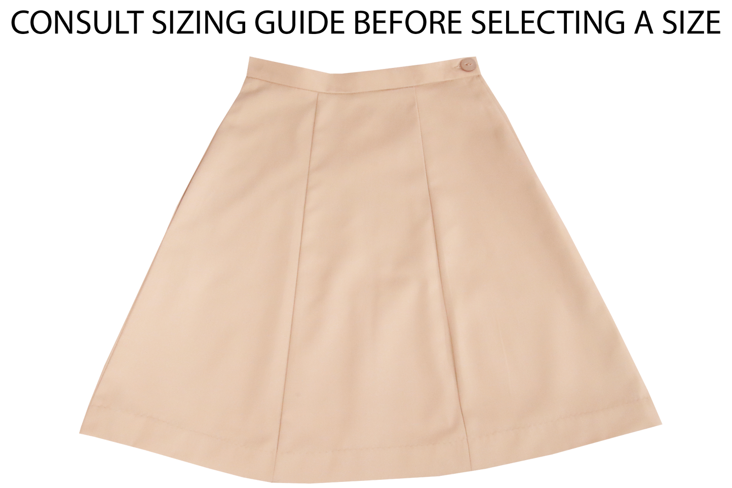 Plain Skirt - Sand