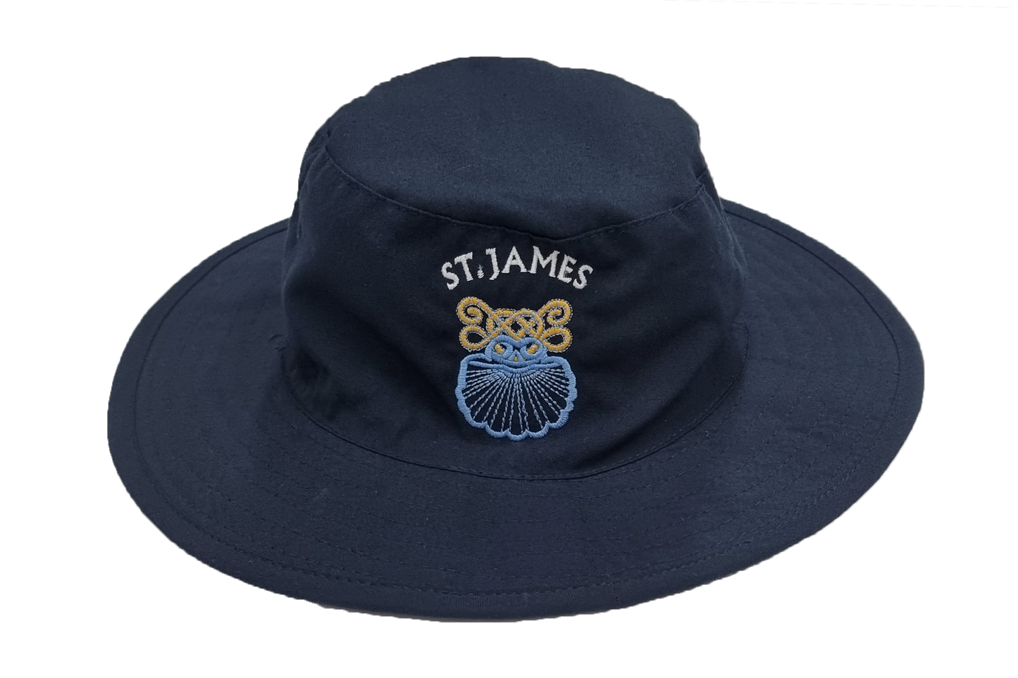 Floppy Hat Navy Emb - St James