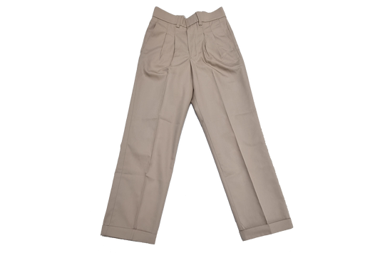 Beltloop Trouser EMB - Sand - Etham