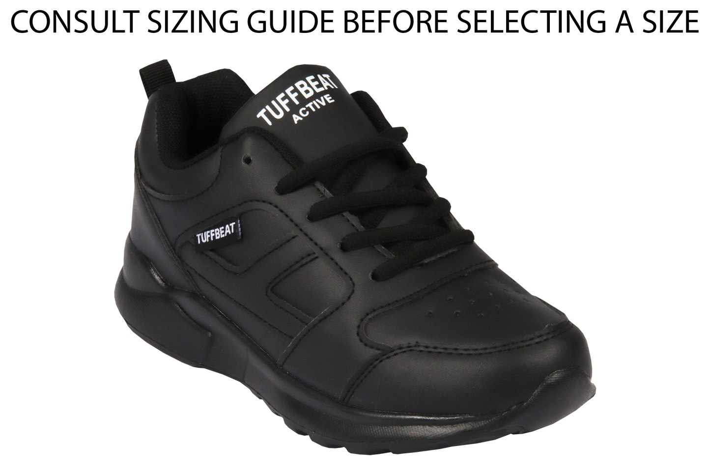 Tuffbeat Laceup Takkie - Black