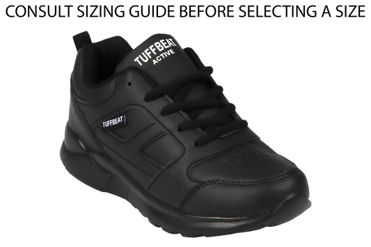 Tuffbeat Laceup Takkie - Black